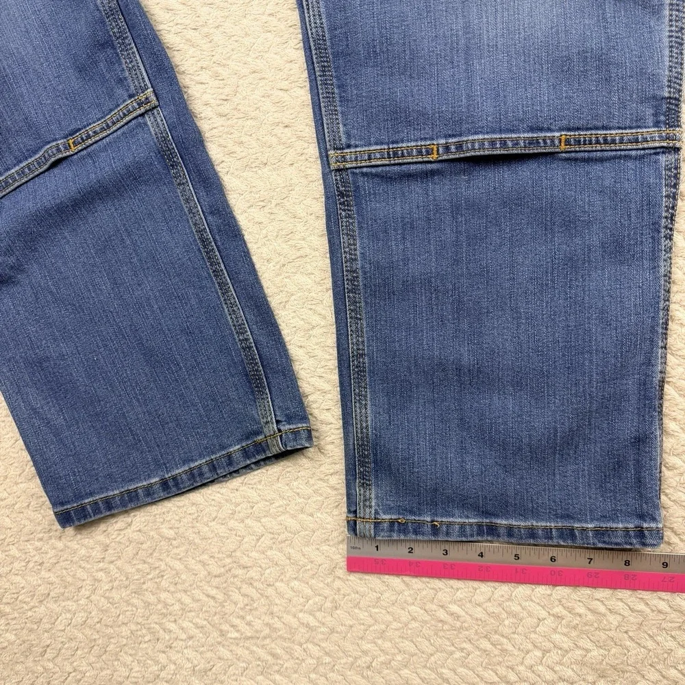 Carhartt Double Knee Rugged Flex Relaxed Fit Logger Jeans Denim  42x30 Workwear